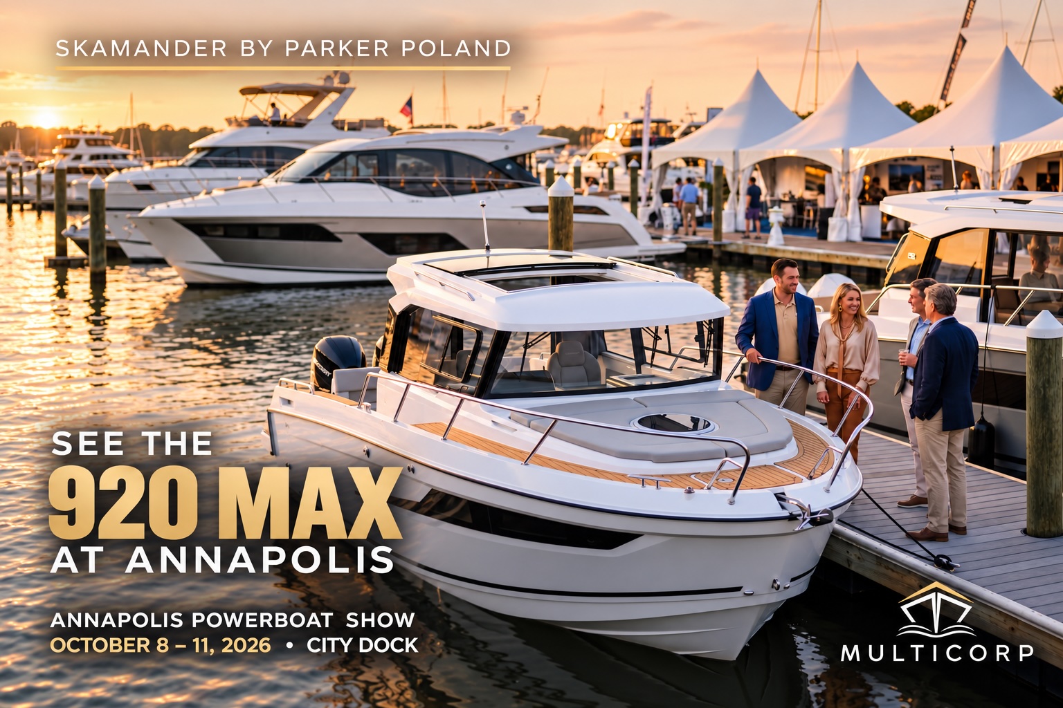 2026 Annapolis boat show - 920 Max by Skamander by Parker Poland